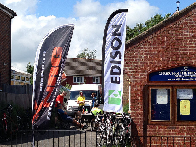Corporate charity cycling events